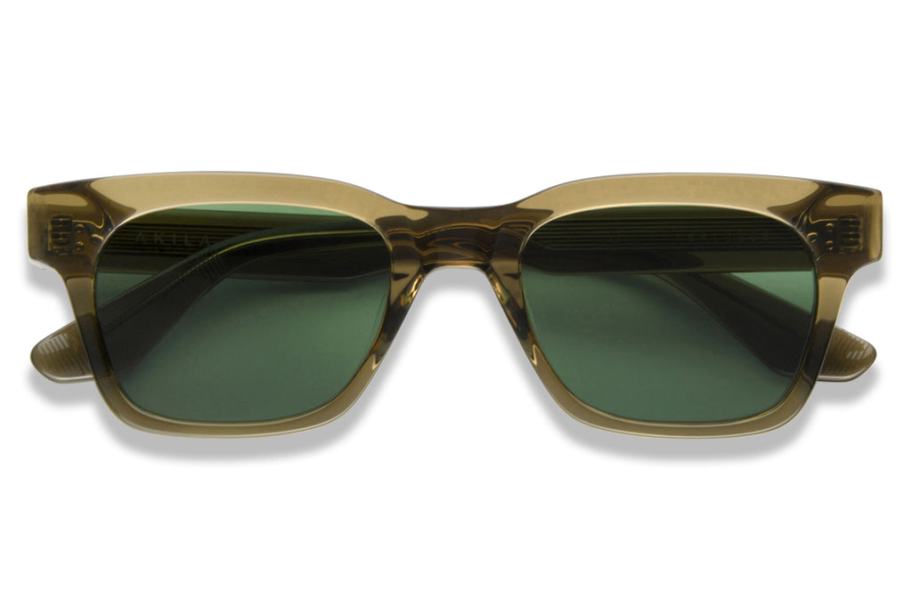 AKILA® Eyewear - Analogue Sunglasses Caper w/ Green Lenses